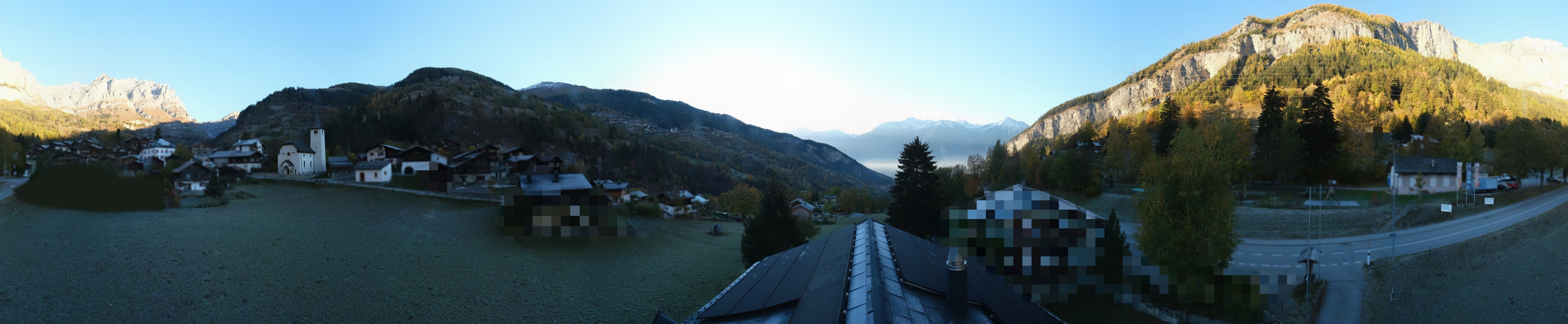 Archiv Foto Webcam Leukerbad: Dorf Inden