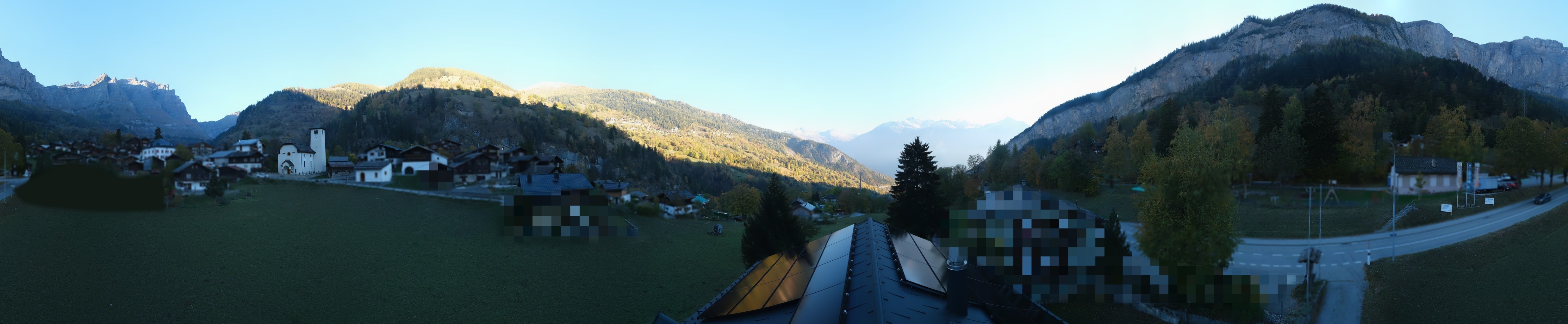 Archiv Foto Webcam Leukerbad: Dorf Inden