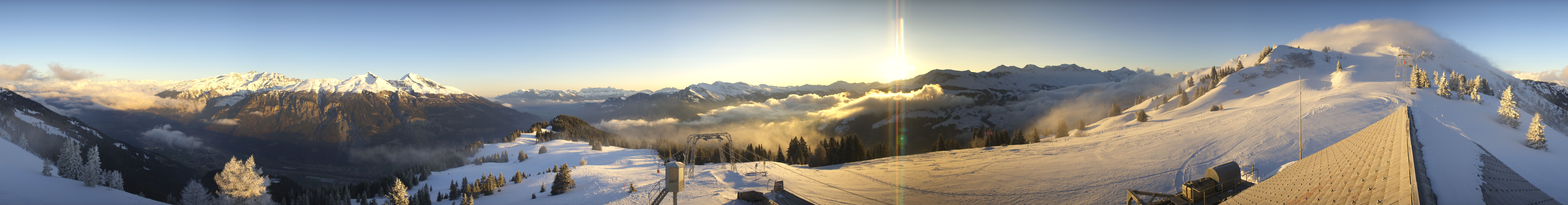 Archiv Foto Webcam Panorama Chur Brambruesch