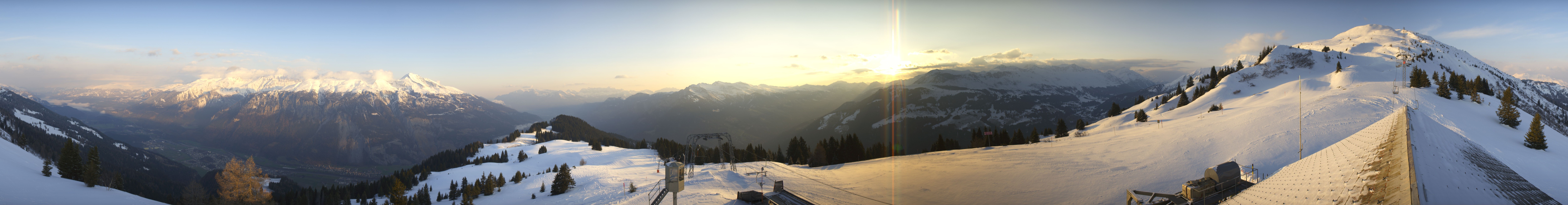 Archived image Webcam Roundshot Chur Brambruesch