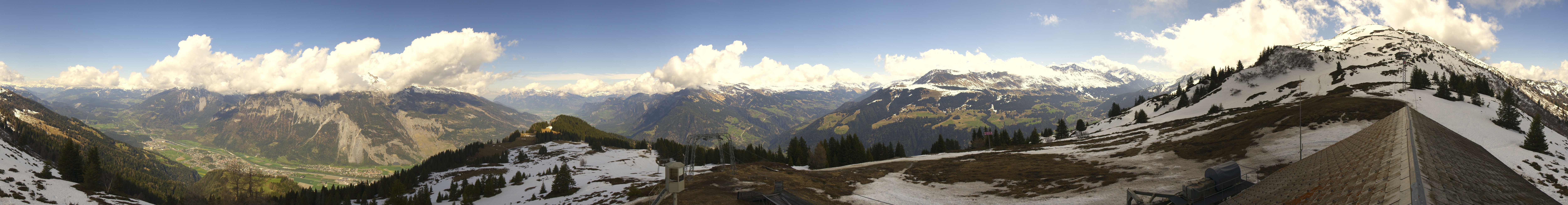 Archiv Foto Webcam Panorama Chur Brambruesch
