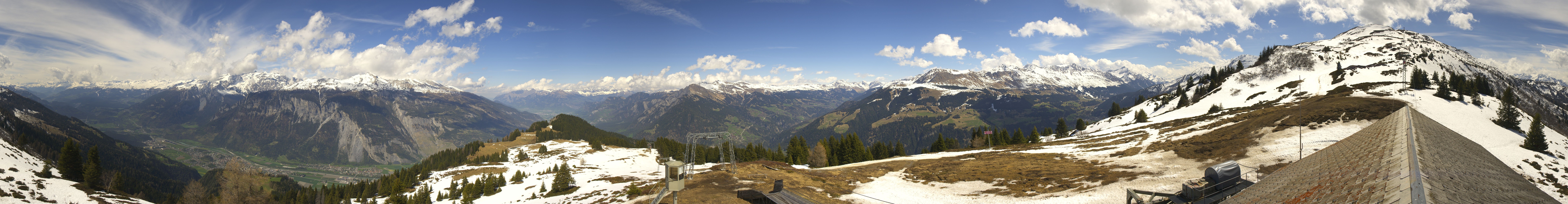 Archiv Foto Webcam Panorama Chur Brambruesch