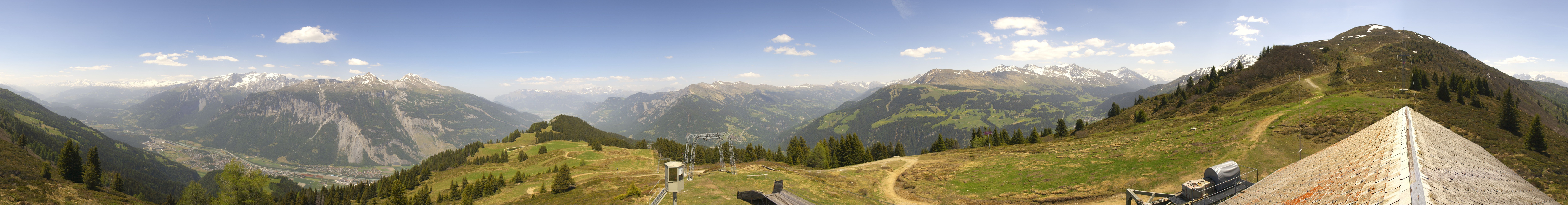 Archiv Foto Webcam Panorama Chur Brambruesch
