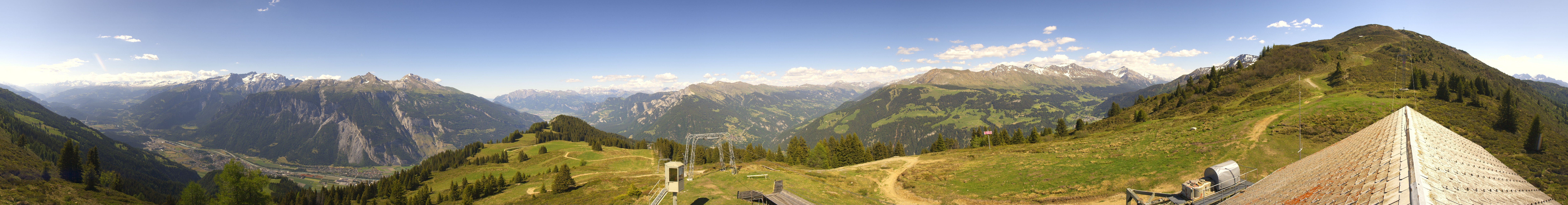 Archiv Foto Webcam Panorama Chur Brambruesch