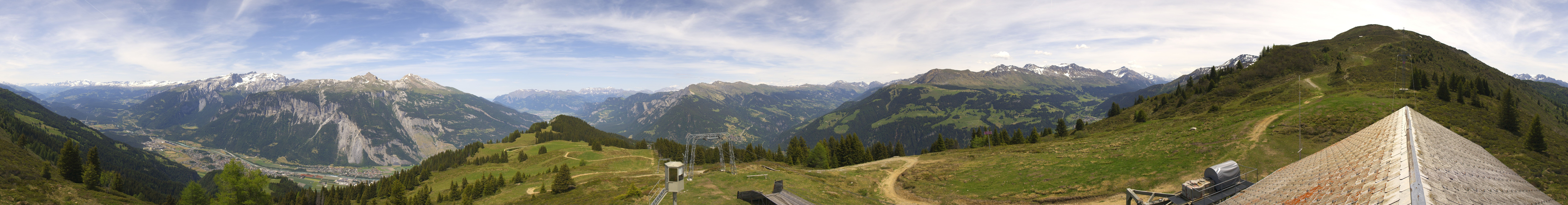 Archiv Foto Webcam Panorama Chur Brambruesch