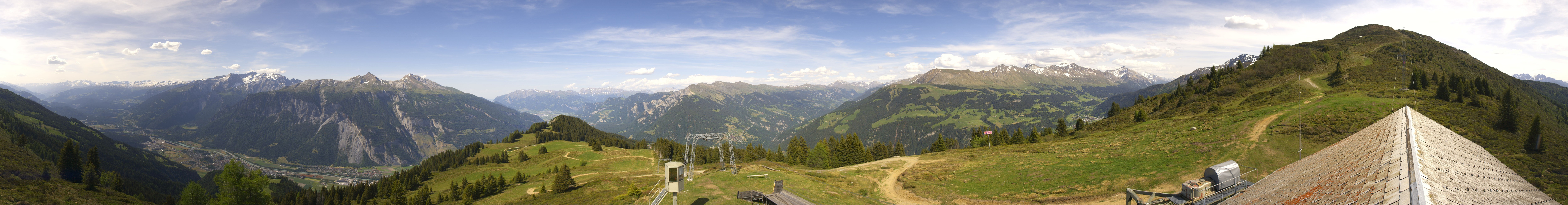 Archiv Foto Webcam Panorama Chur Brambruesch