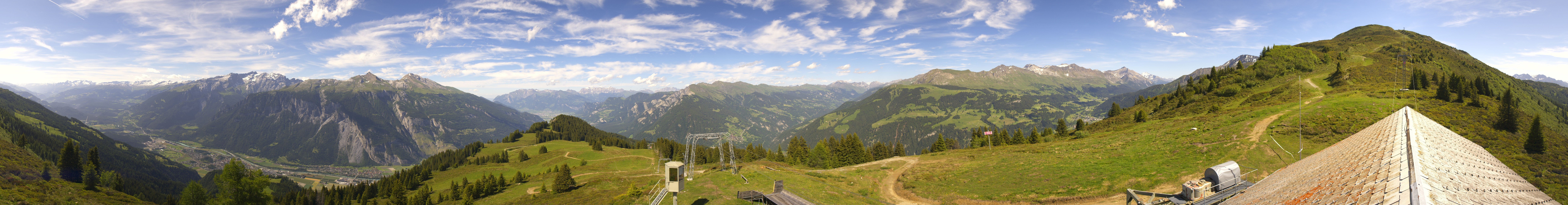 Archiv Foto Webcam Panorama Chur Brambruesch