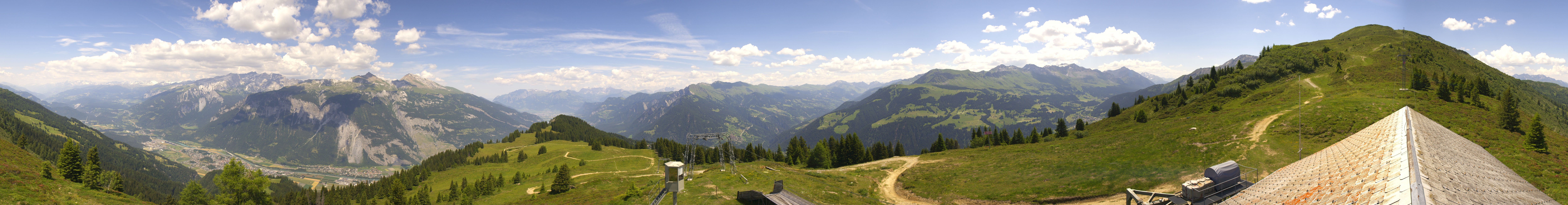 Archived image Webcam Roundshot Chur Brambruesch