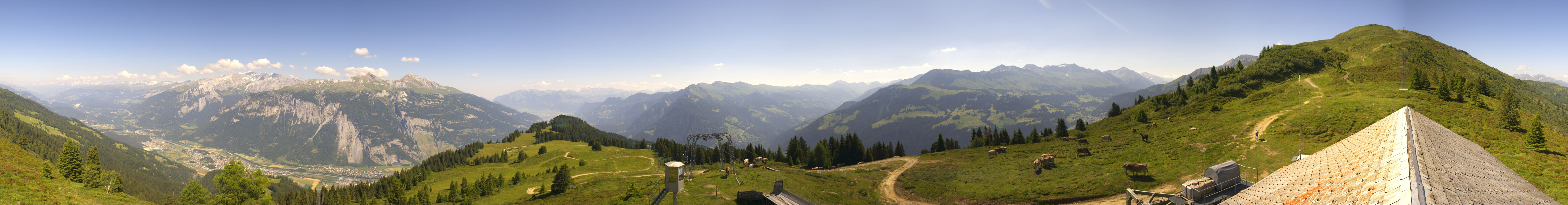Archiv Foto Webcam Panorama Chur Brambruesch