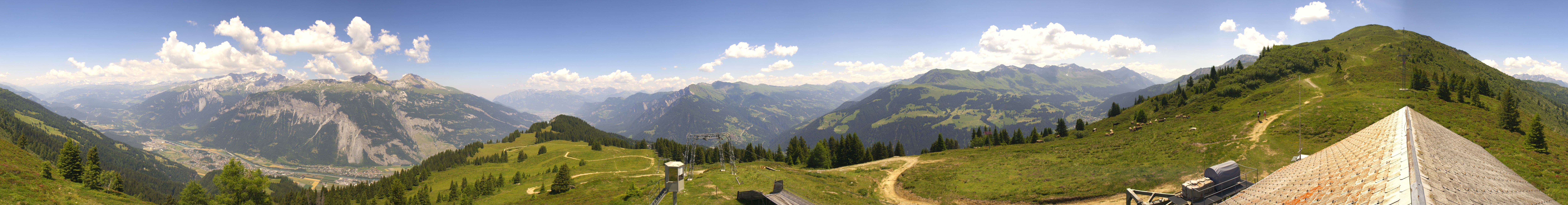 Archiv Foto Webcam Panorama Chur Brambruesch