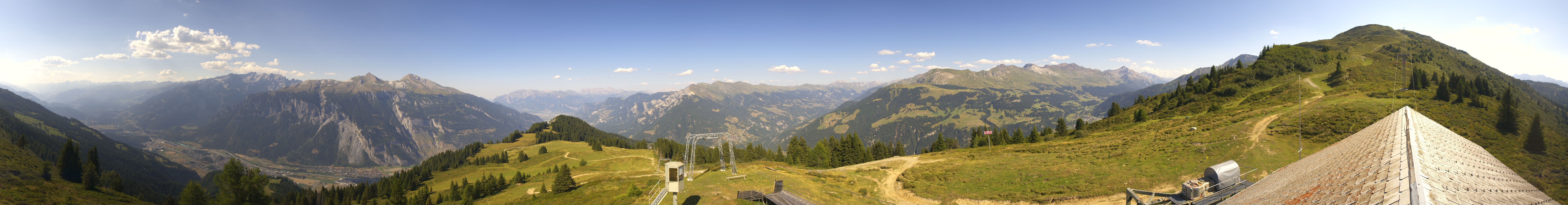 Archived image Webcam Roundshot Chur Brambruesch
