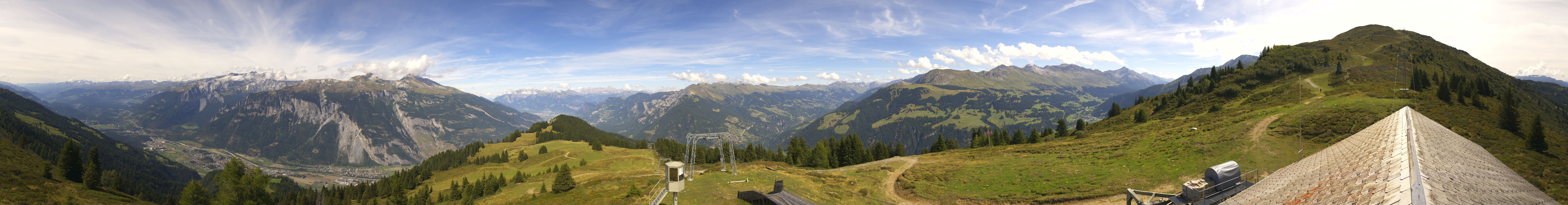 Archived image Webcam Roundshot Chur Brambruesch