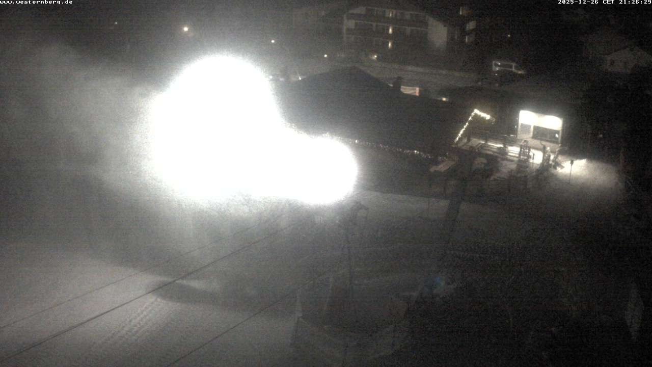 Archiv Foto Webcam Ruhpolding: Wirtshaus und Talstation Lift Westernberg