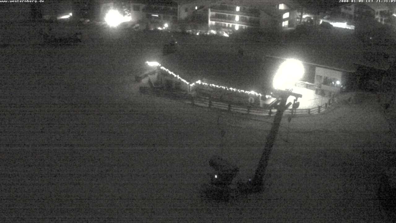 Archiv Foto Webcam Ruhpolding: Wirtshaus und Talstation Lift Westernberg