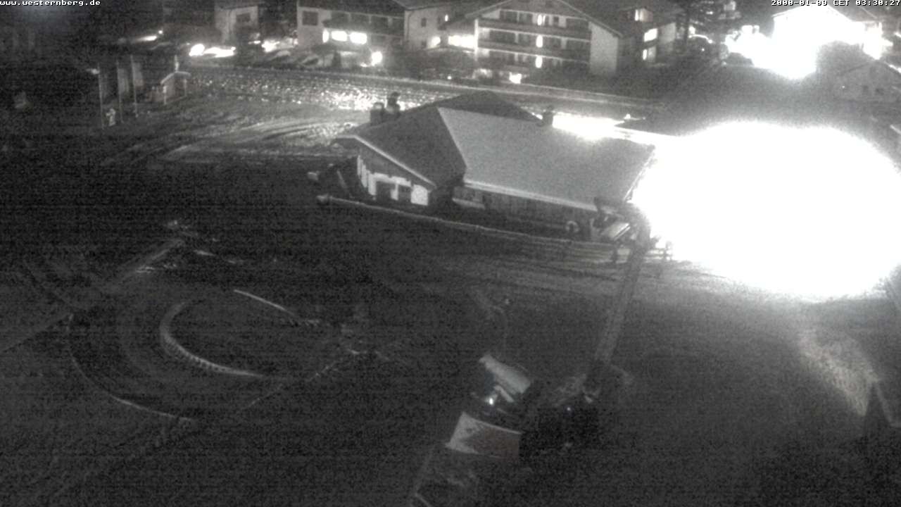 Archiv Foto Webcam Ruhpolding: Wirtshaus und Talstation Lift Westernberg