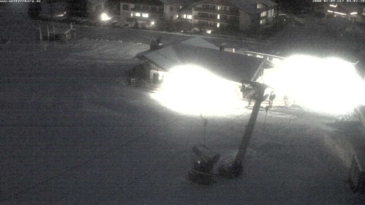 Archiv Foto Webcam Ruhpolding: Wirtshaus und Talstation Lift Westernberg