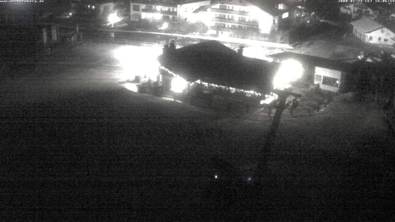 Archiv Foto Webcam Ruhpolding: Wirtshaus und Talstation Lift Westernberg