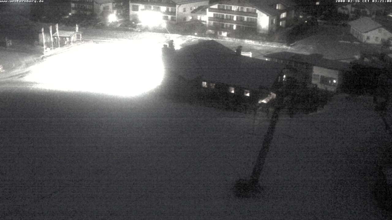 Archiv Foto Webcam Ruhpolding: Wirtshaus und Talstation Lift Westernberg