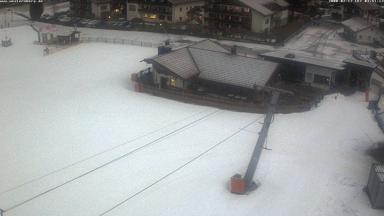 Archiv Foto Webcam Ruhpolding: Wirtshaus und Talstation Lift Westernberg