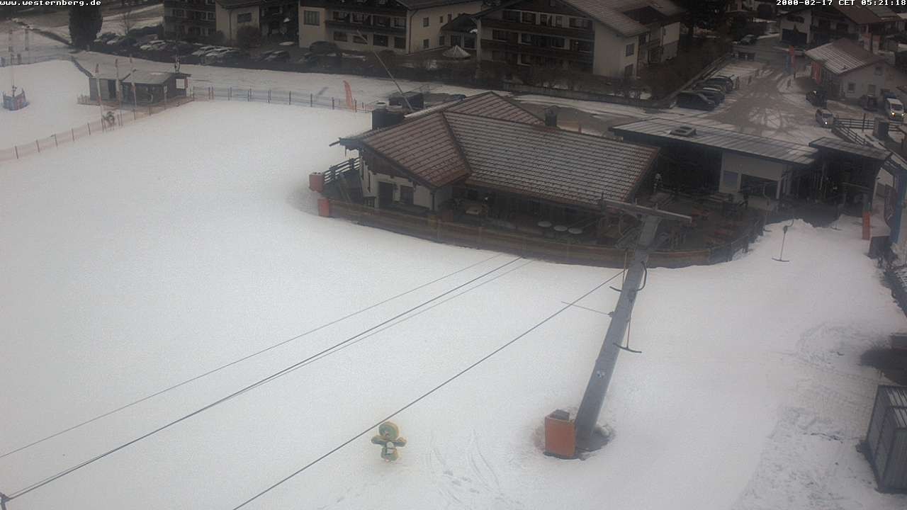 Archiv Foto Webcam Ruhpolding: Wirtshaus und Talstation Lift Westernberg