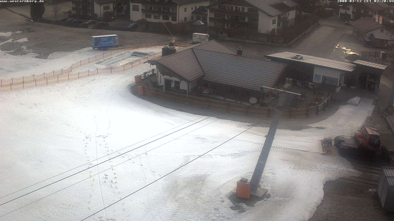 Archiv Foto Webcam Ruhpolding: Wirtshaus und Talstation Lift Westernberg