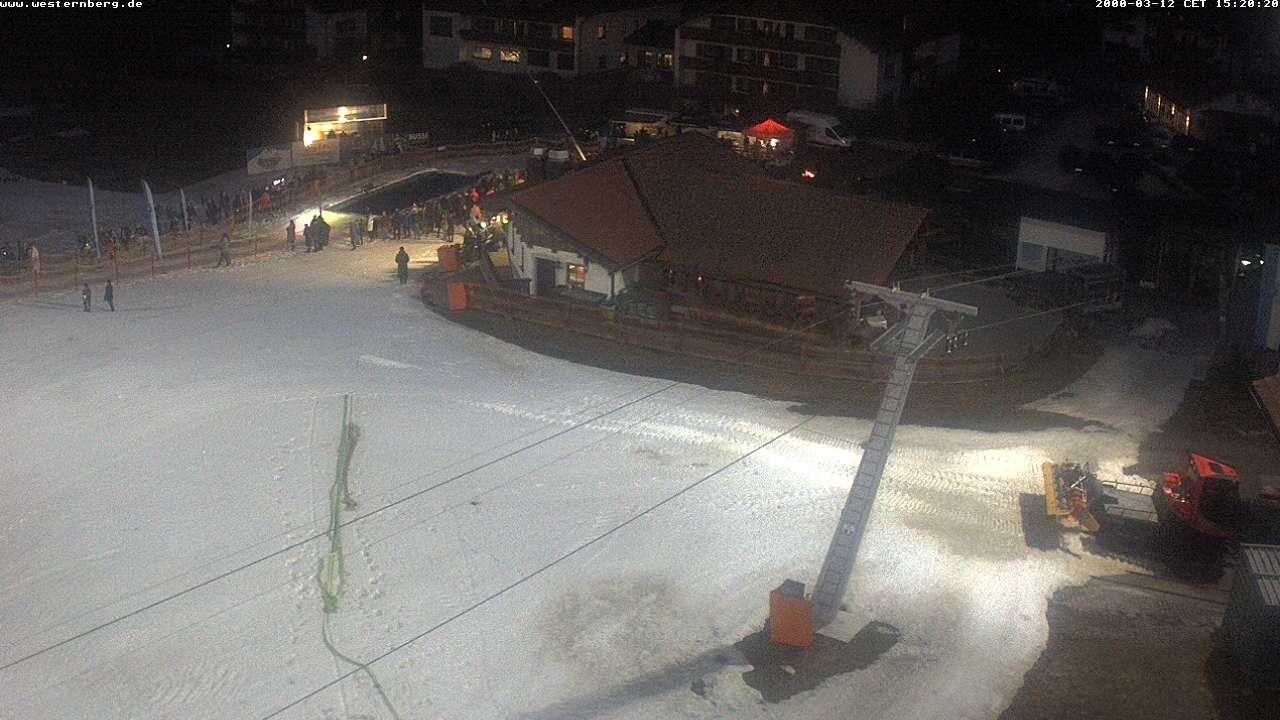 Archiv Foto Webcam Ruhpolding: Wirtshaus und Talstation Lift Westernberg