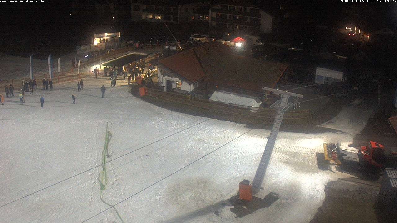 Archiv Foto Webcam Ruhpolding: Wirtshaus und Talstation Lift Westernberg