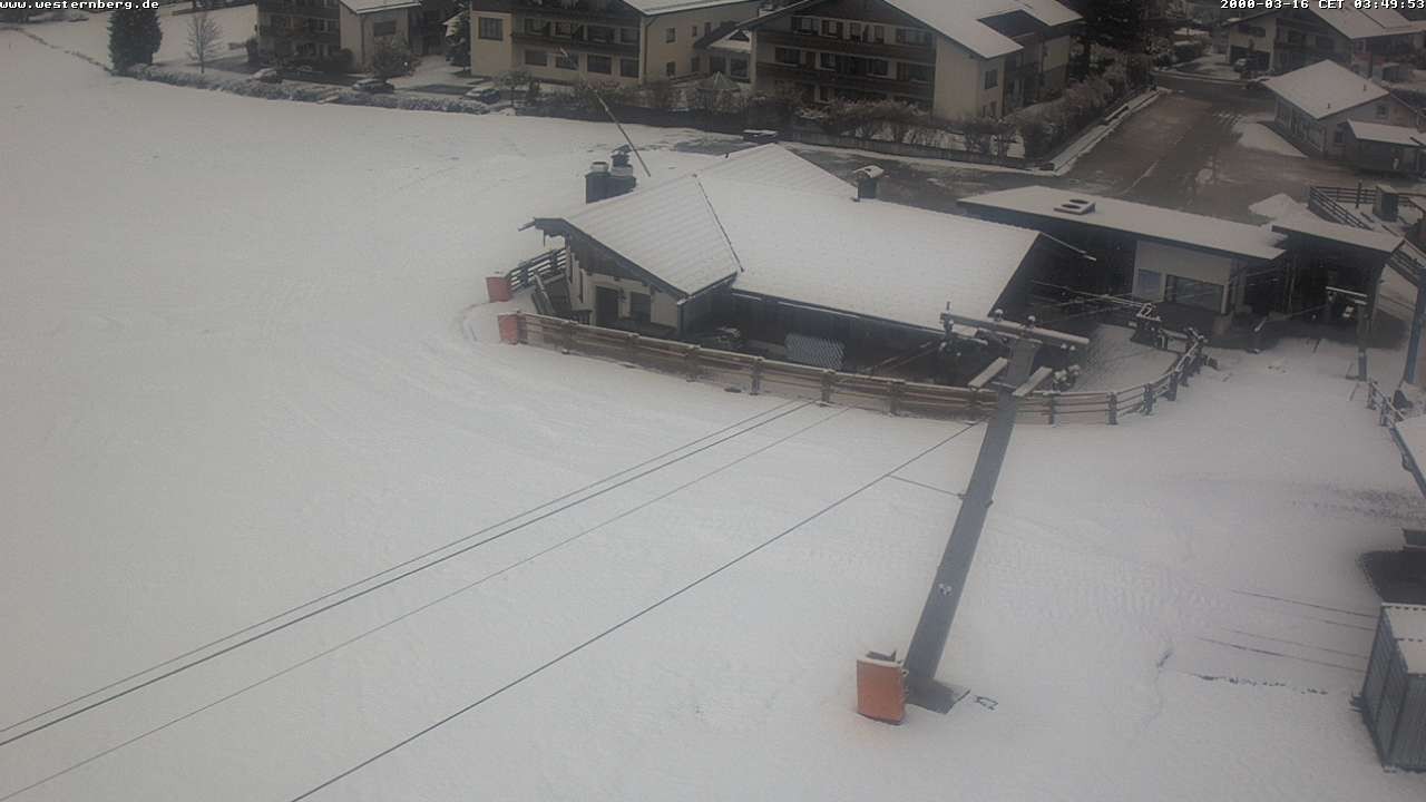 Archiv Foto Webcam Ruhpolding: Wirtshaus und Talstation Lift Westernberg