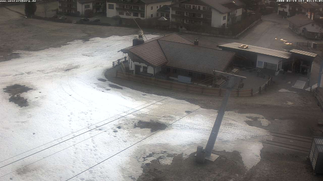 Archiv Foto Webcam Ruhpolding: Wirtshaus und Talstation Lift Westernberg