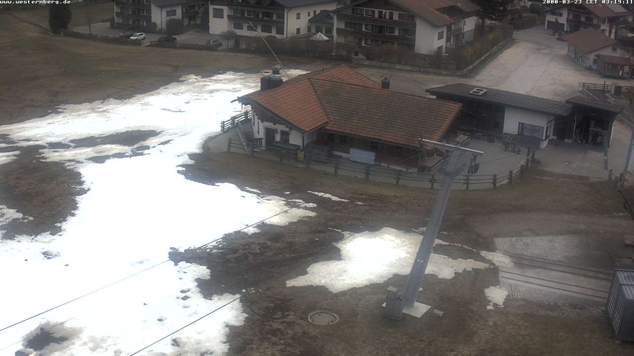 Archiv Foto Webcam Ruhpolding: Wirtshaus und Talstation Lift Westernberg