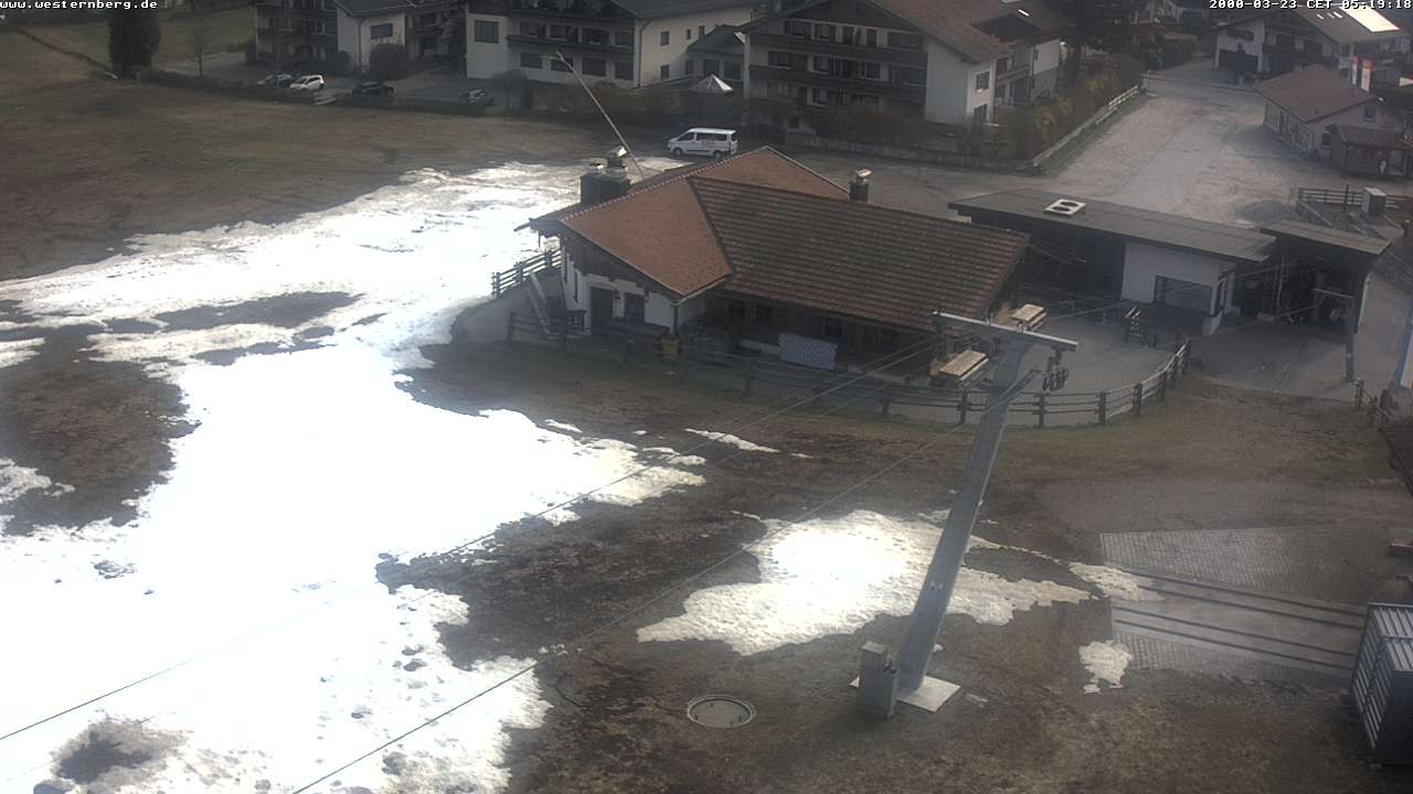 Archiv Foto Webcam Ruhpolding: Wirtshaus und Talstation Lift Westernberg