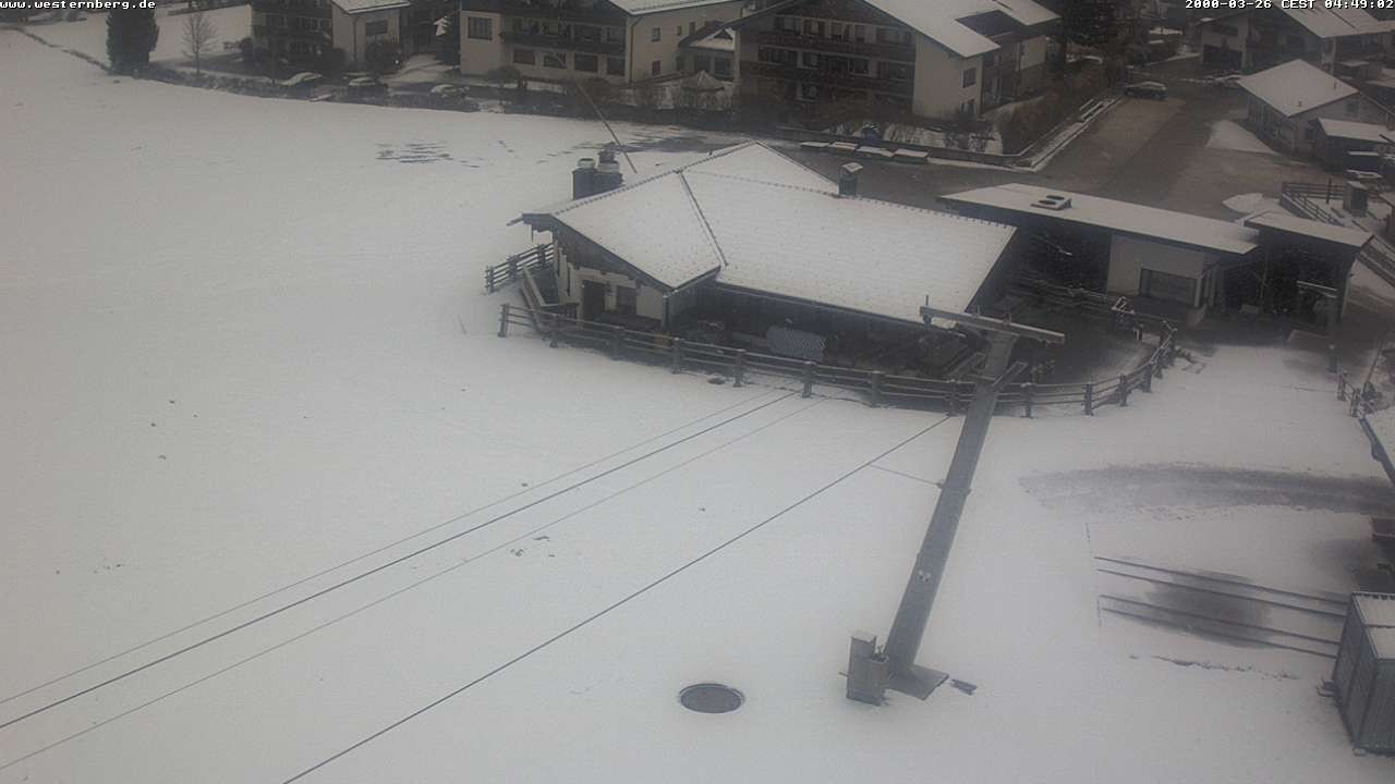 Archiv Foto Webcam Ruhpolding: Wirtshaus und Talstation Lift Westernberg