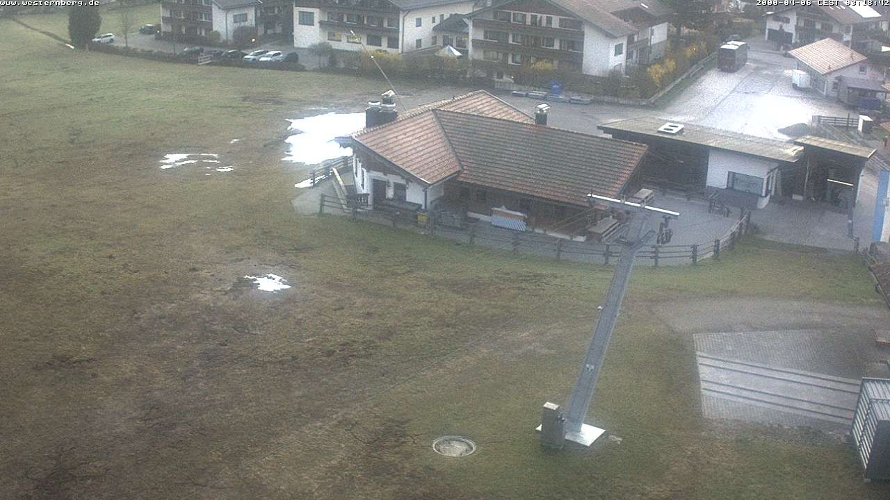 Archiv Foto Webcam Ruhpolding: Wirtshaus und Talstation Lift Westernberg