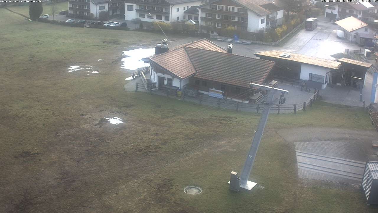 Archiv Foto Webcam Ruhpolding: Wirtshaus und Talstation Lift Westernberg