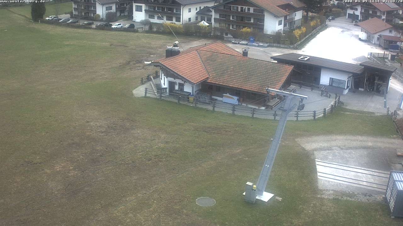 Archiv Foto Webcam Ruhpolding: Wirtshaus und Talstation Lift Westernberg