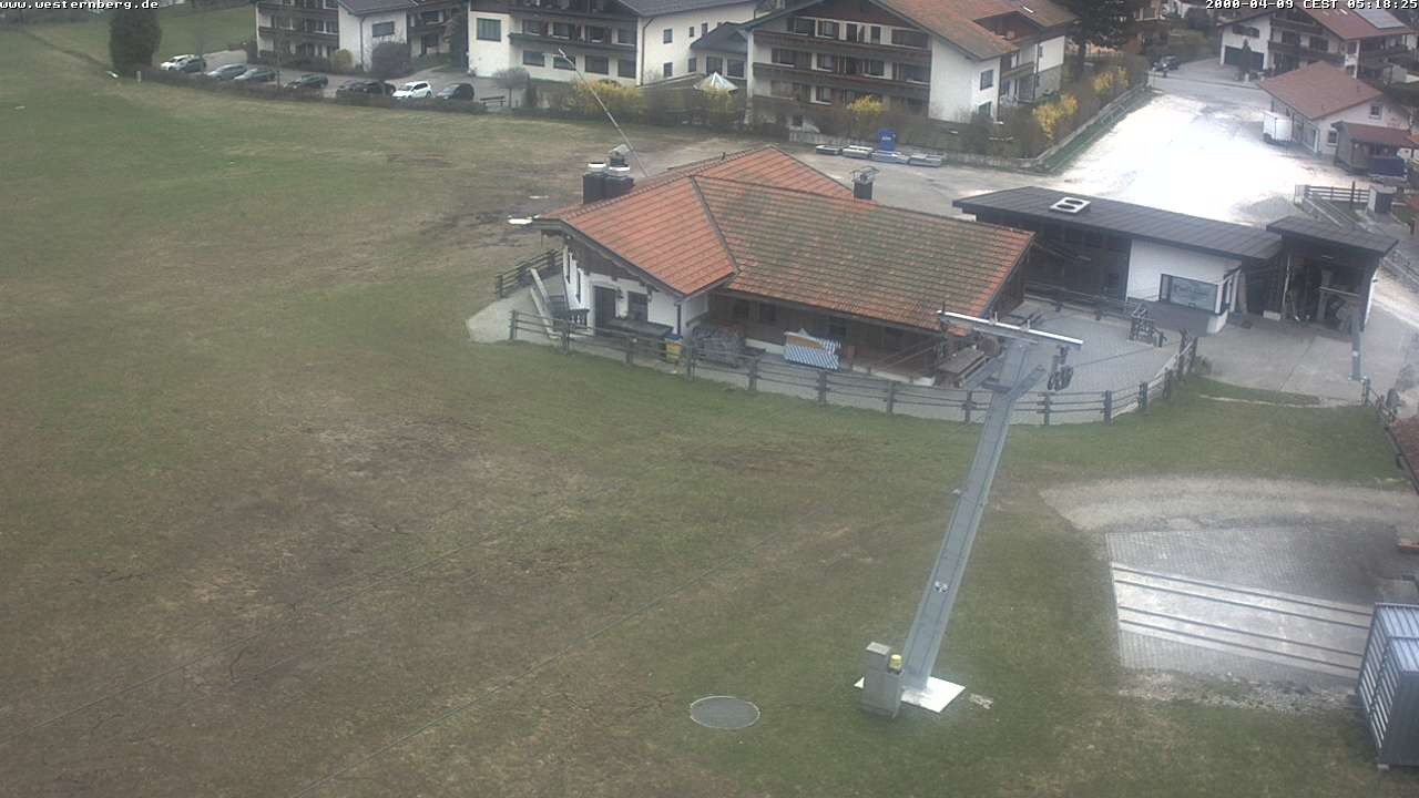 Archiv Foto Webcam Ruhpolding: Wirtshaus und Talstation Lift Westernberg