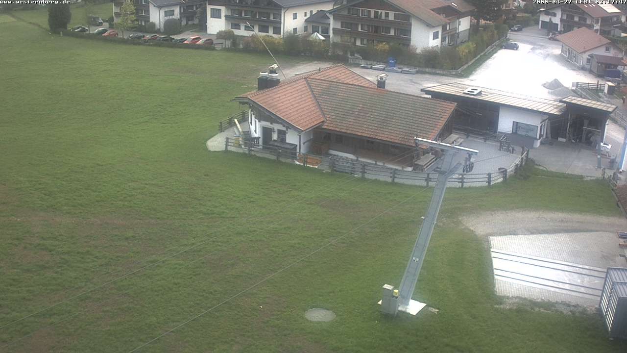 Archiv Foto Webcam Ruhpolding: Wirtshaus und Talstation Lift Westernberg