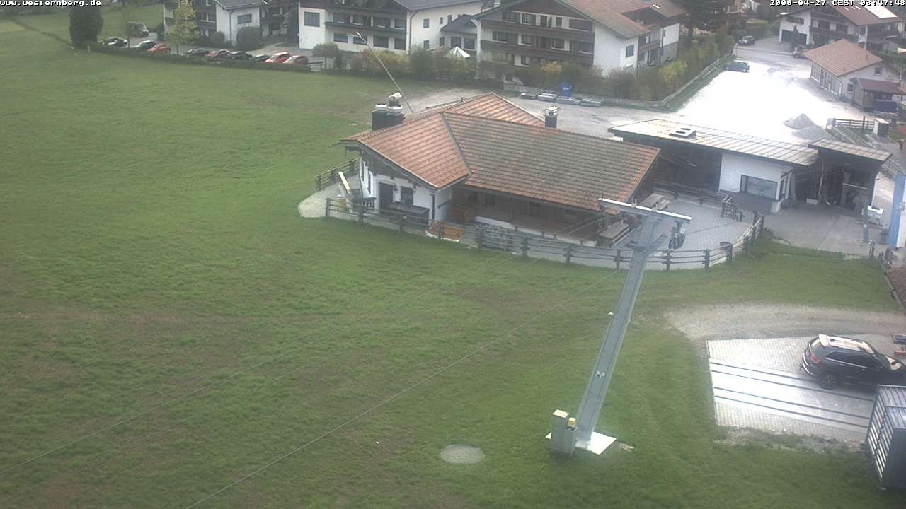 Archiv Foto Webcam Ruhpolding: Wirtshaus und Talstation Lift Westernberg