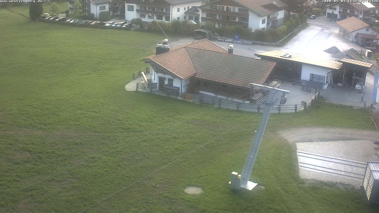 Archiv Foto Webcam Ruhpolding: Wirtshaus und Talstation Lift Westernberg