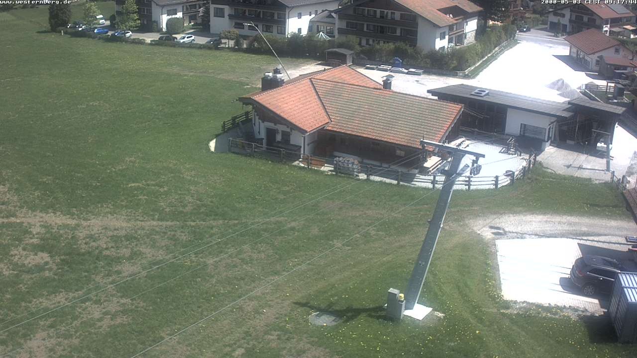 Archiv Foto Webcam Ruhpolding: Wirtshaus und Talstation Lift Westernberg