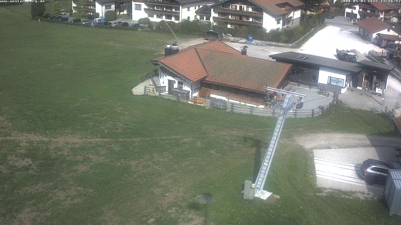 Archiv Foto Webcam Ruhpolding: Wirtshaus und Talstation Lift Westernberg