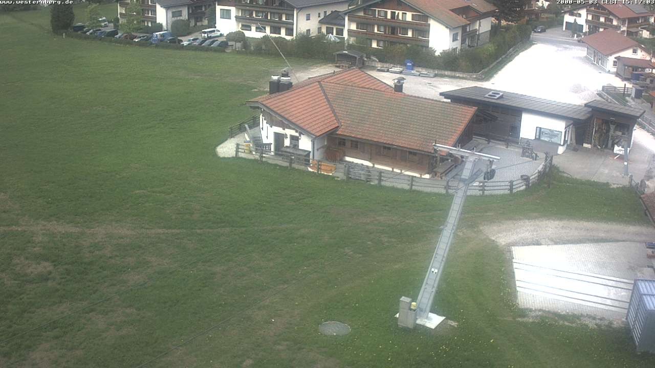 Archiv Foto Webcam Ruhpolding: Wirtshaus und Talstation Lift Westernberg