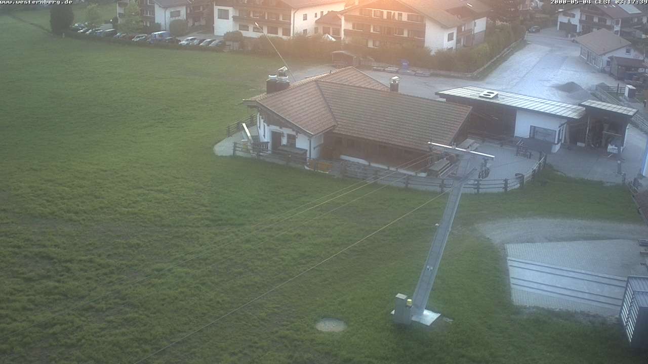 Archiv Foto Webcam Ruhpolding: Wirtshaus und Talstation Lift Westernberg