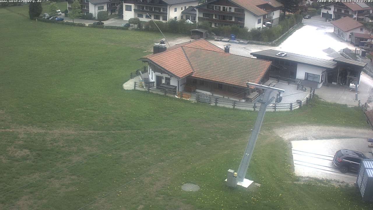 Archiv Foto Webcam Ruhpolding: Wirtshaus und Talstation Lift Westernberg