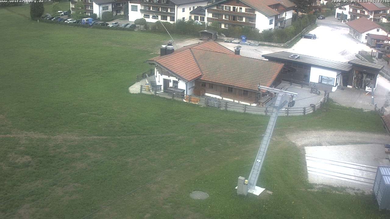 Archiv Foto Webcam Ruhpolding: Wirtshaus und Talstation Lift Westernberg