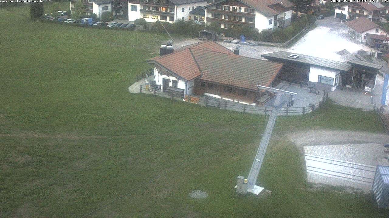 Archiv Foto Webcam Ruhpolding: Wirtshaus und Talstation Lift Westernberg