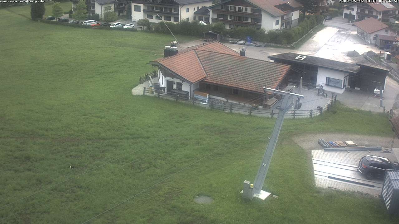 Archiv Foto Webcam Ruhpolding: Wirtshaus und Talstation Lift Westernberg