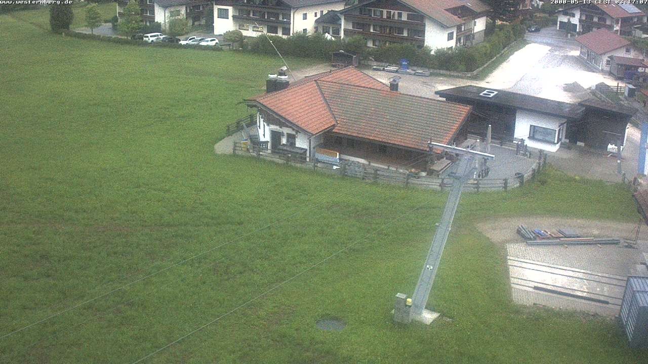 Archiv Foto Webcam Ruhpolding: Wirtshaus und Talstation Lift Westernberg