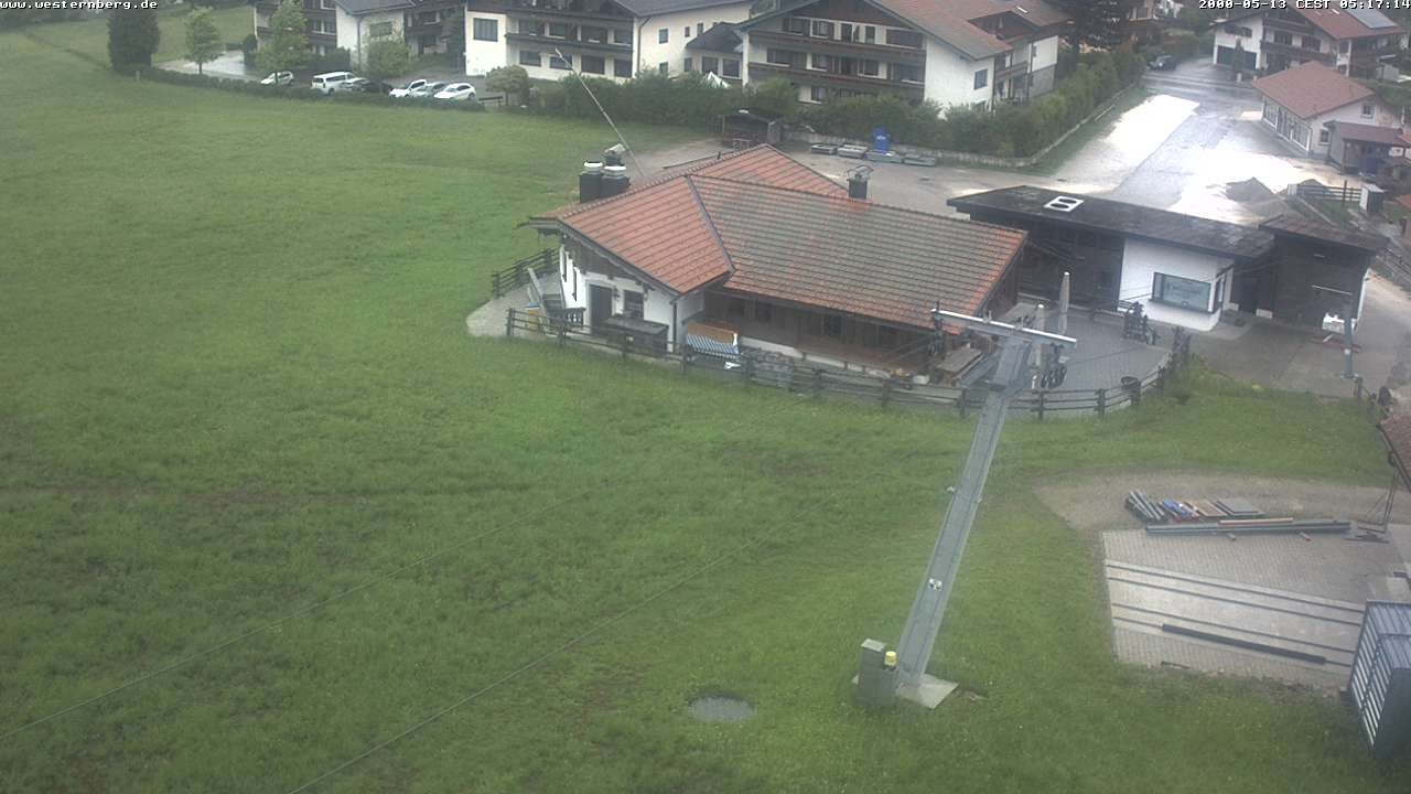 Archiv Foto Webcam Ruhpolding: Wirtshaus und Talstation Lift Westernberg