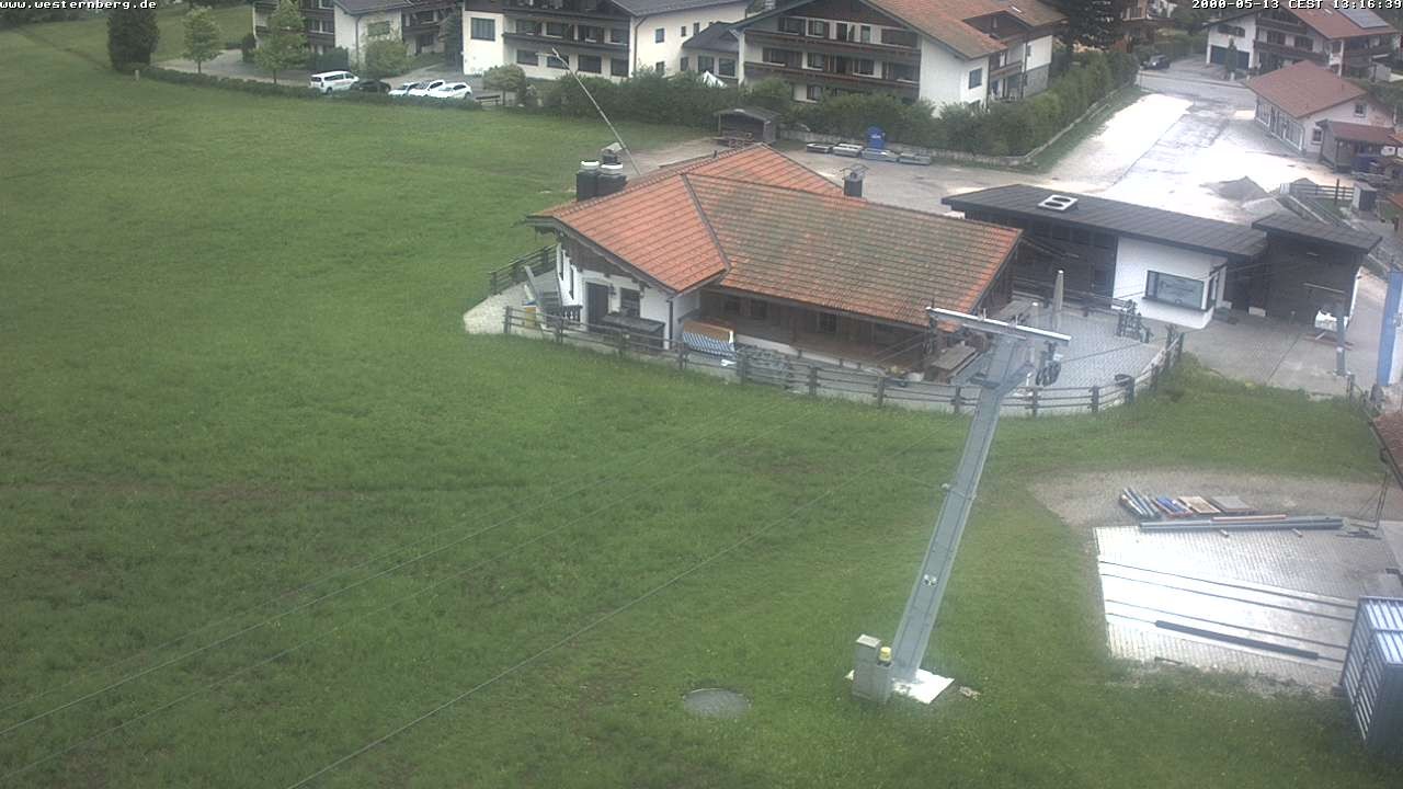 Archiv Foto Webcam Ruhpolding: Wirtshaus und Talstation Lift Westernberg